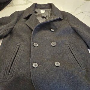 J. Crew Kids Gray Pea Coat
